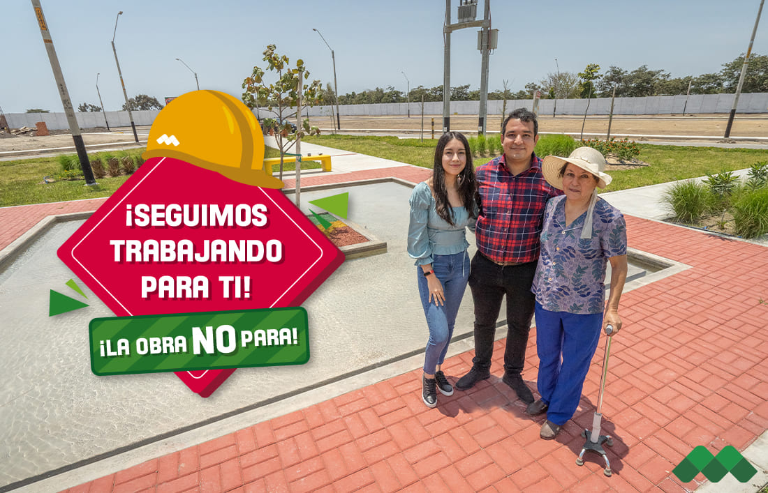¡La obra no para en San Antonio de Chiclayo!