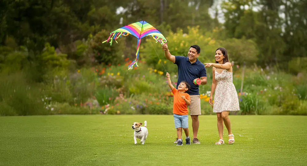 familia-y-cometa-el-mirador
