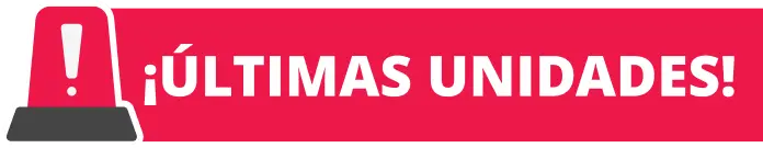 Últimas unidades